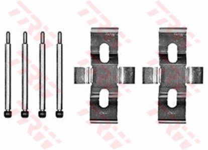 Zestaw montażowy klocków hamulcowych TRW PFK170 41007000
