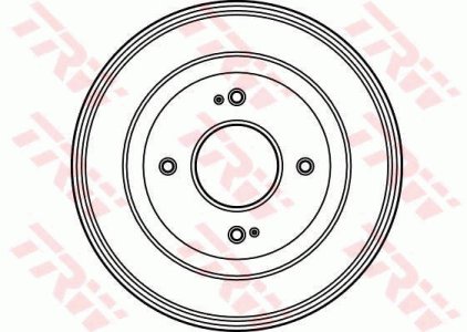 Bęben hamulcowy TRW DB4020 42610SE0000