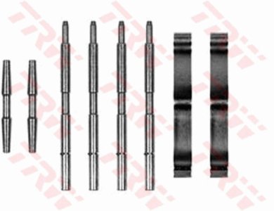 Zestaw montażowy klocków hamulcowych TRW PFK202 61044000