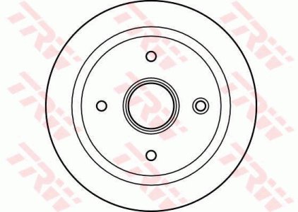 Bęben hamulcowy TRW DB4301 418000