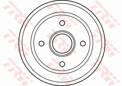 Bęben hamulcowy TRW DB4304 4704579