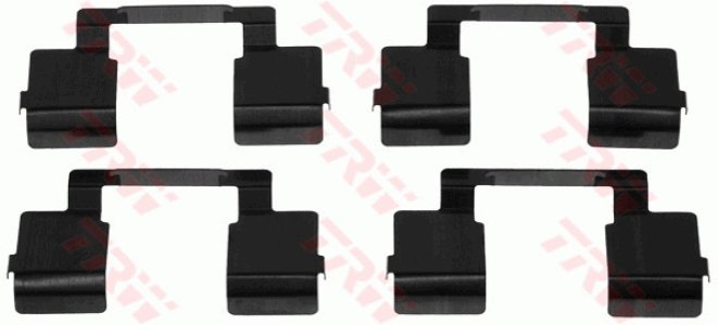 Zestaw montażowy klocków hamulcowych TRW PFK472 7701609000