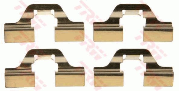 Zestaw montażowy klocków hamulcowych TRW PFK405 6091211000