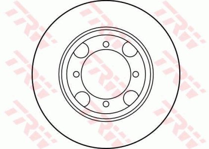Tarcza hamulcowa TRW DF1428 5171228300