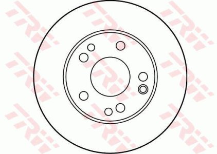 Tarcza hamulcowa TRW DF2814 2014211512