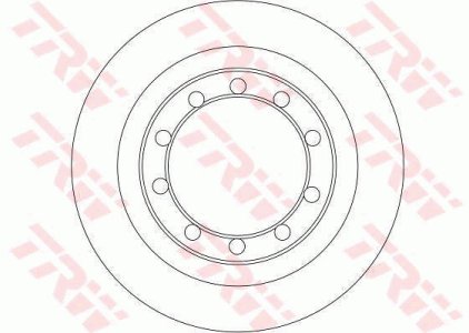 Tarcza hamulcowa TRW DF4330 5010260604