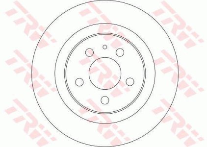 Tarcza hamulcowa TRW DF4256 9464222687