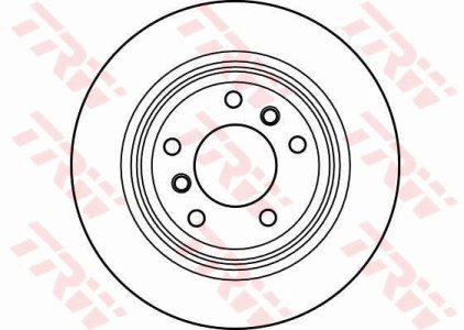 Tarcza hamulcowa TRW DF4143 34211159659