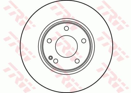 Tarcza hamulcowa TRW DF2656 2024210912