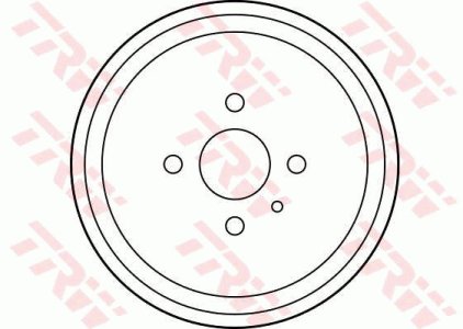 Bęben hamulcowy TRW DB4229 568063