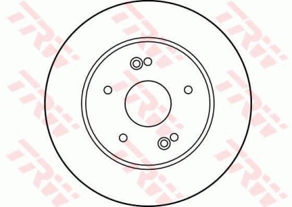 Tarcza hamulcowa TRW DF1028 7700800004