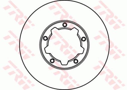 Tarcza hamulcowa TRW DF2001 61002950