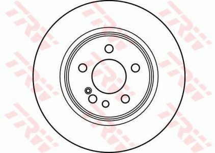 Tarcza hamulcowa TRW DF2596 1404230412