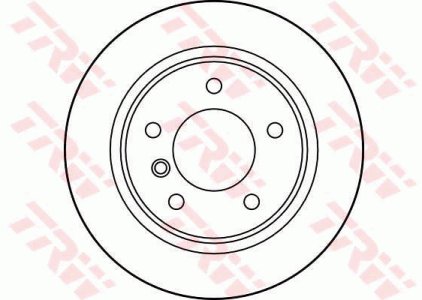 Tarcza hamulcowa TRW DF2767 34211165211