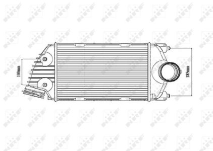 Intercooler NRF 30187 99711064070