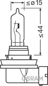 ŻARÓWKA H9 12V 65W OSRAM 64213 H912V65WPGJ195
