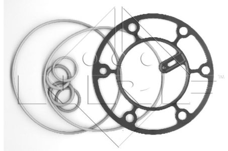 USZCZELKI KOMPRESORA KLIMATYZACJI