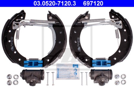 Szczęki hamulcowe ATE 03-0520-7120-3 7701205817