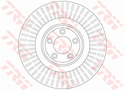 Tarcza hamulcowa TRW DF6146S C2C25337