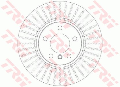 Tarcza hamulcowa TRW DF6220S 34106787490