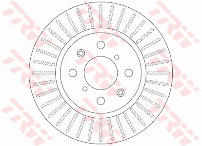 Tarcza hamulcowa TRW DF6232 5531168L00