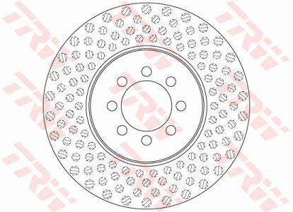 Tarcza hamulcowa TRW DF6250S 9054210012