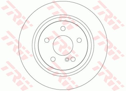 Tarcza hamulcowa TRW DF6277 2304230712
