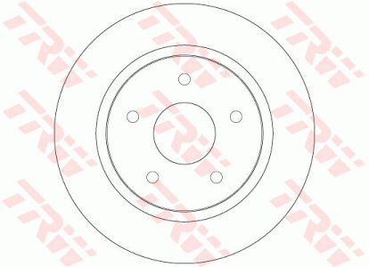Tarcza hamulcowa TRW DF6325 4721677AA