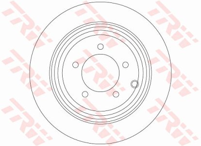 Tarcza hamulcowa TRW DF6326 4743999AA