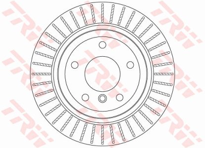 Tarcza hamulcowa TRW DF6329 34216782605