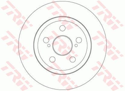 Tarcza hamulcowa TRW DF6331 4243152150