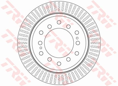 Tarcza hamulcowa TRW DF6342 4243160311