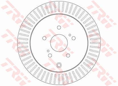 Tarcza hamulcowa TRW DF6351 5561177K00