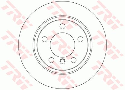 Tarcza hamulcowa TRW DF6353 34209804830