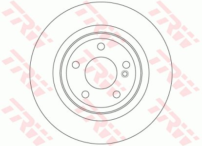 Tarcza hamulcowa TRW DF6358 1724230212