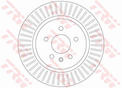 Tarcza hamulcowa TRW DF6371 569090