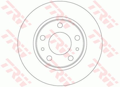 Tarcza hamulcowa TRW DF6412 42470836