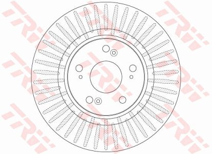 Tarcza hamulcowa TRW DF6432S 45251TL1G00