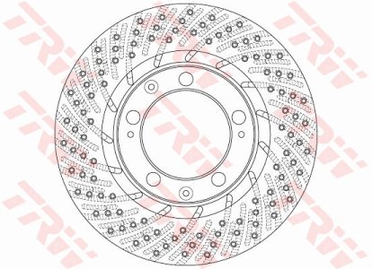 Tarcza hamulcowa TRW DF6467S 99335104401