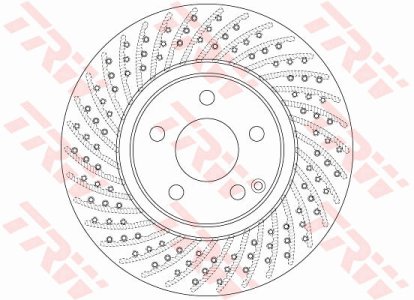 Tarcza hamulcowa TRW DF6477 2304210412