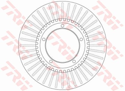 Tarcza hamulcowa TRW DF6486 477405083A