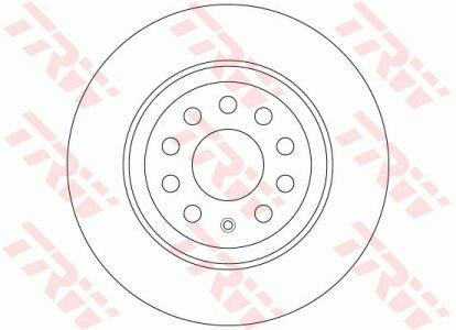 Tarcza hamulcowa TRW DF6504 3Q0615601