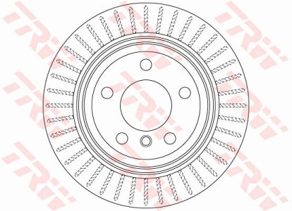 Tarcza hamulcowa TRW DF6513S 34216792229