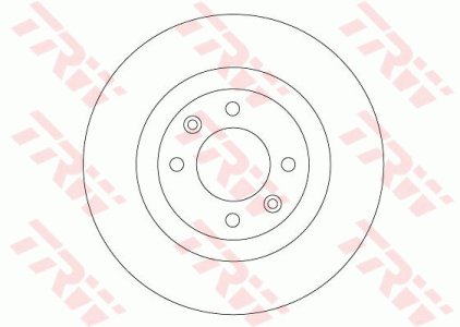 Tarcza hamulcowa TRW DF6632 4249F7