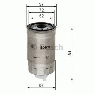 Filtr paliwa BOSCH F026402036 WK950/19