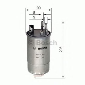 Filtr paliwa BOSCH F026402054 WK853/24