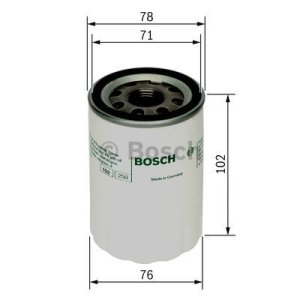 Filtr oleju BOSCH F026407027 W713/35