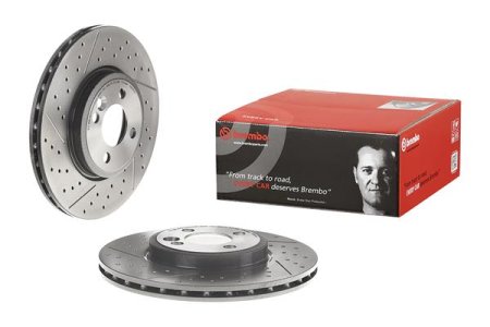 Tarcza hamulcowa BREMBO 09.A047.21 34116777826