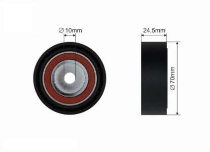 Rolka prowadząca CAFFARO 19-25 11281748131