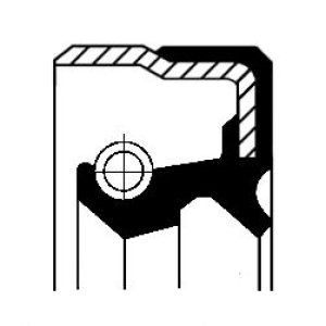 Uszczelniacz 60x73x11 półoś-most CORTECO 01026325 